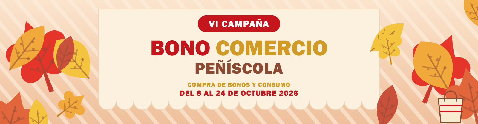 Campaña de Bonos Comercio Peñíscola